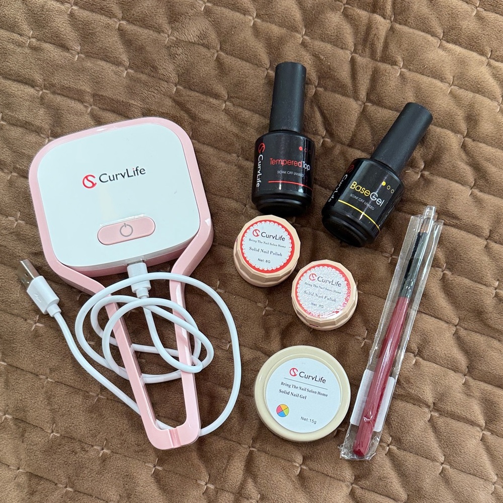 Pink Nail Art Kit
